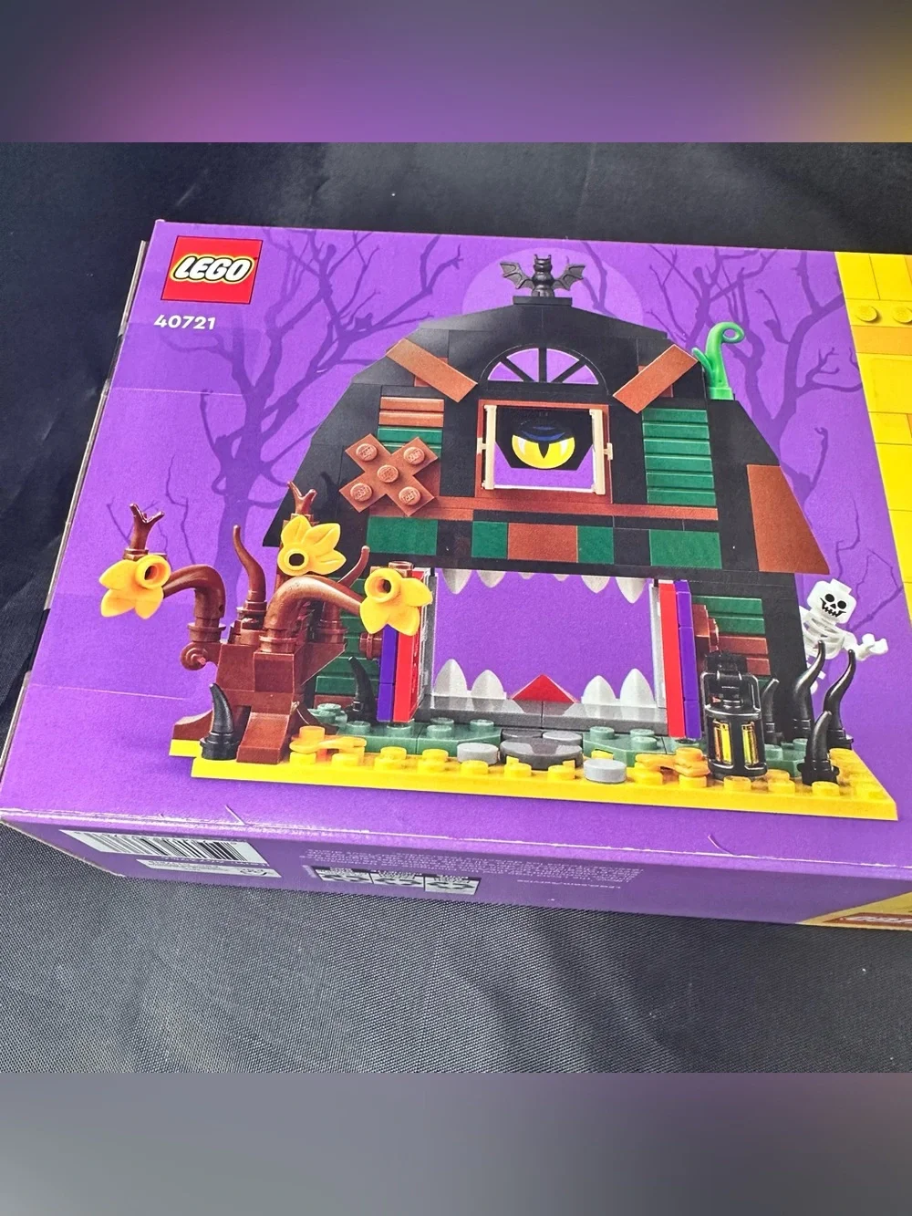 LEGO 40721 Halloween Barn 205 Piece Seasonal Set Skeleton Bat